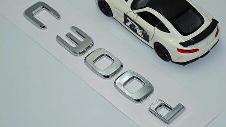 DK Tuning Benz C300d Bagaj Krom ABS 3M 3D Yazı Logo