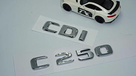 DK Tuning Benz C250 CDi Bagaj Krom ABS 3M 3D Yazı Logo