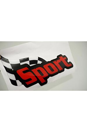 Sport Logo Damla Silikon Grup Sticker