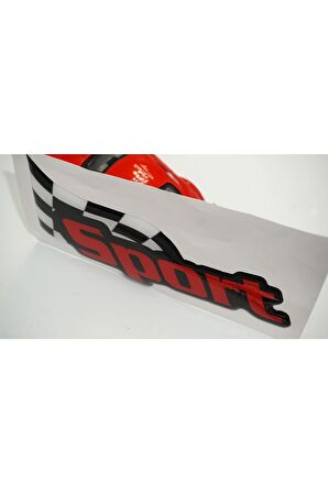 Sport Logo Damla Silikon Grup Sticker