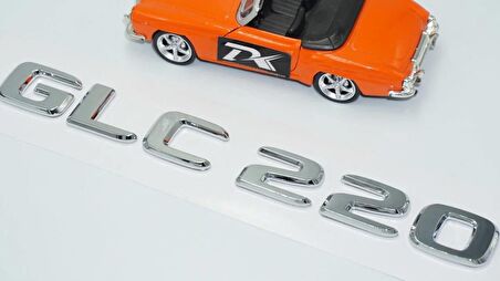 DK Tuning GLC 220 Bagaj Krom ABS Yazı Logo Benz İle Uyumlu