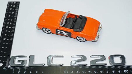 DK Tuning GLC 220 Bagaj Krom ABS Yazı Logo Benz İle Uyumlu