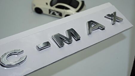 DK Tuning C MAX MK1 Krom ABS 3M 3D Bagaj Yazı Logo Ford İle Uyumlu