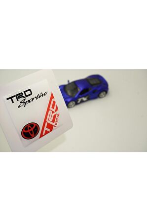 Trd Sportivo Logo Damla Silikon Plaka Logo Arma Amblem Yeni Stil