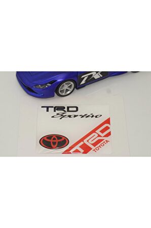 Trd Sportivo Logo Damla Silikon Plaka Logo Arma Amblem Yeni Stil