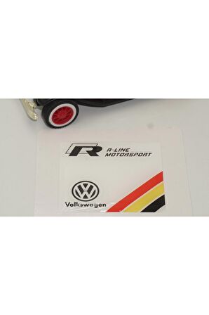 Volkswagen R Line Motorsport Logo Damla Silikon Plaka Logo Arma Amblem Yeni Stil