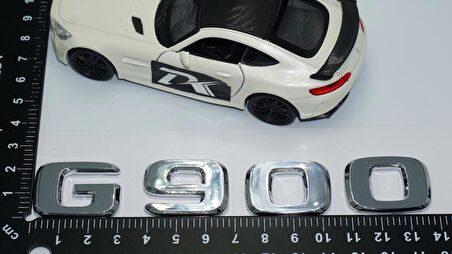 DK Tuning G 900 Bagaj Krom ABS 3M 3D Yazı Logo Benz İle Uyumlu
