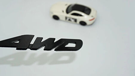 DK Tuning Arazi Off Road 4WD Siyah ABS Yazı Logo Amblem