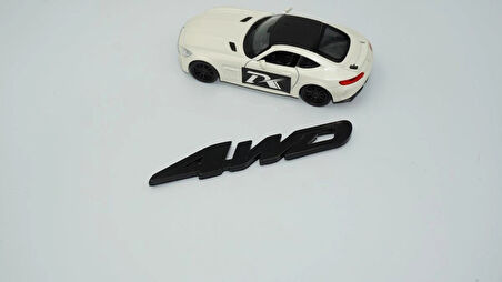 DK Tuning Arazi Off Road 4WD Siyah ABS Yazı Logo Amblem