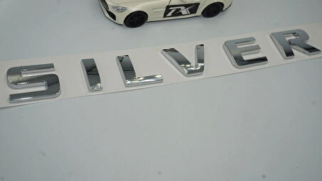 DK Tuning Silverado Bagaj Gümüş Yazı Logo Chevrolet İle Uyumlu