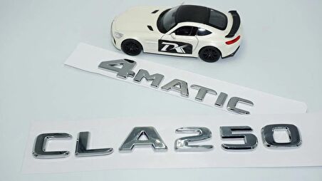 DK Tuning Benz CLA 250 4Matic Bagaj Krom ABS 3M 3D Yazı Logo