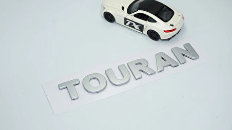 DK Tuning Touran Bagaj Gri ABS 3M Yazı Logo Volkswagen İle Uyumlu