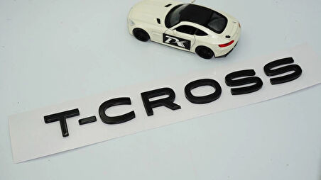 DK Tuning VW Volkswagen T-Cross Bagaj Siyah ABS Yazı Logo Amblem