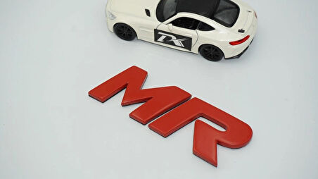 DK Tuning Lancer Evolution MR Kırmızı Bagaj Yazı Logo Mitsubishi İle Uyumlu