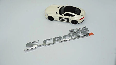 DK Tuning SX4 S-Cross Bagaj Krom Yazı Logo Suzuki İle Uyumlu