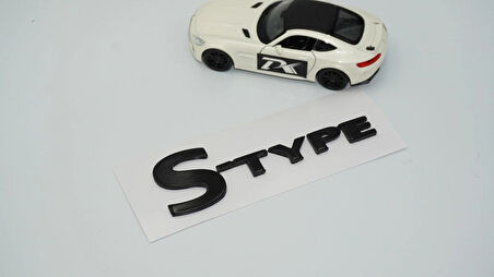 DK Tuning S Type Bagaj Siyah Yazı Logo 2001 2010 Jaguar İle Uyumlu