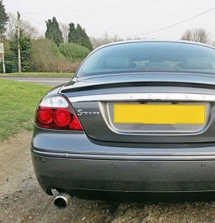 DK Tuning S Type Gri Bagaj Yazı Logo 2001 2010 Jaguar İle Uyumlu