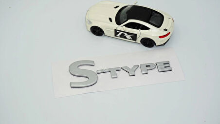 DK Tuning S Type Gri Bagaj Yazı Logo 2001 2010 Jaguar İle Uyumlu