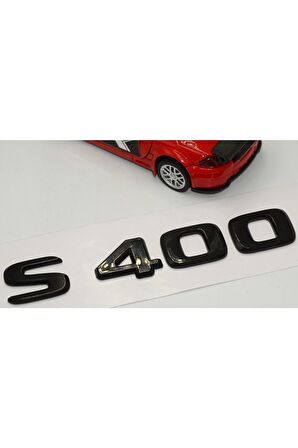S 400 Bagaj Parlak Siyah Abs 3m 3d Yazı Logo
