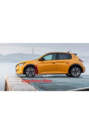 Peugeot Sport Lion Logo Damla Silikon Çamurluk Yanı Logo Arma Amblem Seti Yeni Stil