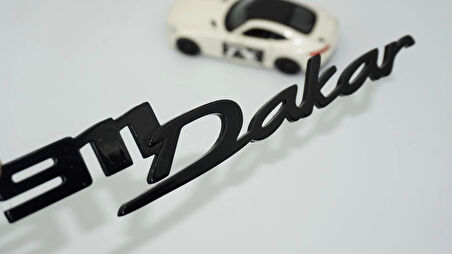 DK Tuning Porsche 911 Dakar Bagaj Siyah ABS Yazı Logo Amblem