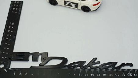 DK Tuning Porsche 911 Dakar Bagaj Siyah ABS Yazı Logo Amblem