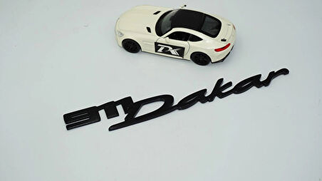 DK Tuning Porsche 911 Dakar Bagaj Siyah ABS Yazı Logo Amblem
