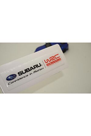 Subaru Wrc Logo Damla Silikon Plaka Logo Arma Amblem Yeni Stil