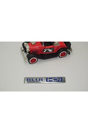 Citroen C4 Blue Hdi Krom Metal 3m 3d Bagaj Logo Amblem Orjinal Ürün