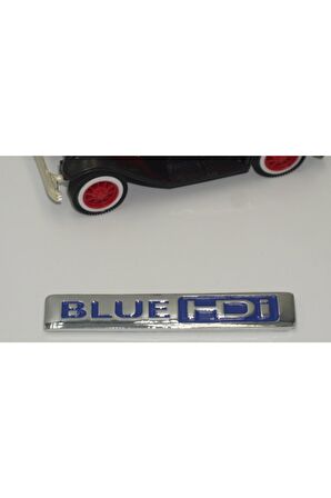 Citroen C4 Blue Hdi Krom Metal 3m 3d Bagaj Logo Amblem Orjinal Ürün