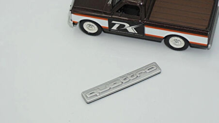 DK Tuning Quattro Gri Torpido Bagaj Logo Amblem Audi İle Uyumlu