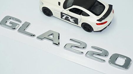 DK Tuning GLA 220 Bagaj Krom ABS 3M 3D Yazı Logo Benz İle Uyumlu