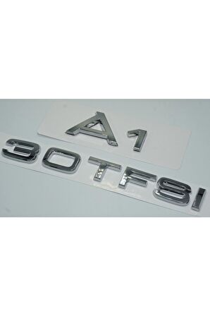 Audi A1 30 Tfsi Krom Abs 3m 3d Bagaj Yazı Logo Orjinal Ürün