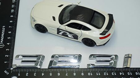 Dk 323i Bagaj Krom Metal 3m 3d Yazı Logo Bmw İle Uyumlu