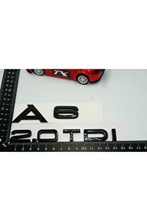 Audi A6 2.0 TDi Parlak Siyah ABS 3M 3D Bagaj Yazı Logo Ürün