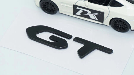 DK Tuning GT Bagaj Siyah ABS Logo Amblem Peugeot İle Uyumlu