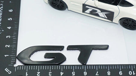 DK Tuning GT Bagaj Siyah ABS Logo Amblem Peugeot İle Uyumlu