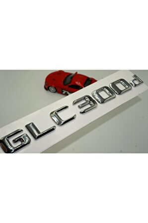 Benz Glc 300d Bagaj Krom Metal 3m 3d Yazı Logo