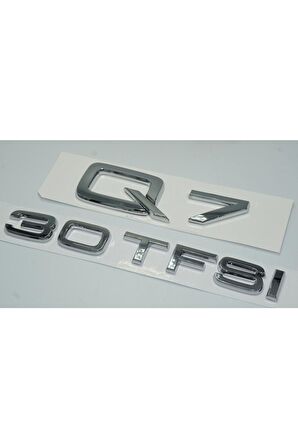 Audi Q7 30 Tfsi Krom Abs 3m 3d Bagaj Yazı Logo Orjinal Ürün
