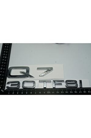 Audi Q7 30 Tfsi Krom Abs 3m 3d Bagaj Yazı Logo Orjinal Ürün