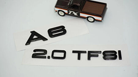 DK Tuning Audi A6 2.0 TFSi Parlak Siyah ABS Bagaj Yazı Logo Arma