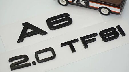 DK Tuning Audi A6 2.0 TFSi Parlak Siyah ABS Bagaj Yazı Logo Arma