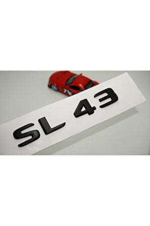 DK Benz SL 43 Bagaj Parlak Siyah ABS 3M 3D Yazı Logo
