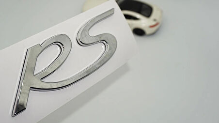 DK Tuning Porsche RS Bagaj Gümüş Krom ABS Yazı Logo Amblem
