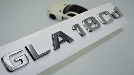 DK Tuning GLA 180d Bagaj Krom ABS 3M 3D Yazı Logo Benz İle Uyumlu