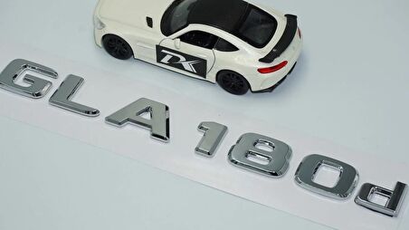 DK Tuning GLA 180d Bagaj Krom ABS 3M 3D Yazı Logo Benz İle Uyumlu