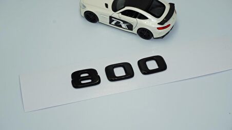 DK Benz 800 BRABUS Bagaj Siyah ABS 3M 3D Yazı Logo