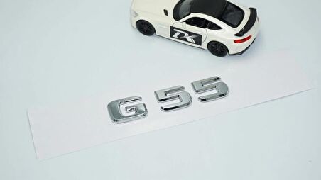 DK Tuning G55 Bagaj Krom ABS 3M 3D Yazı Logo Benz İle Uyumlu