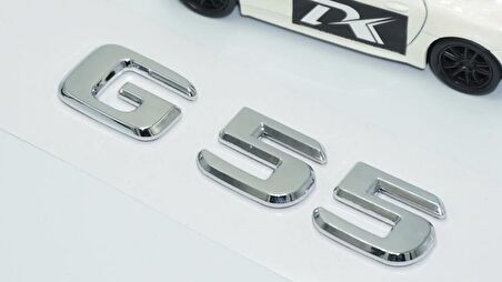 DK Tuning G55 Bagaj Krom ABS 3M 3D Yazı Logo Benz İle Uyumlu