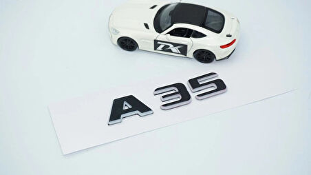 DK Tuning A 35 Bagaj Gri Siyah ABS Yazı Logo Benz İle Uyumlu
